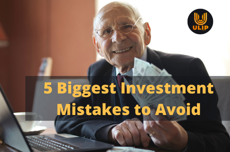 5 Biggest Investment Mistakes to Avoid